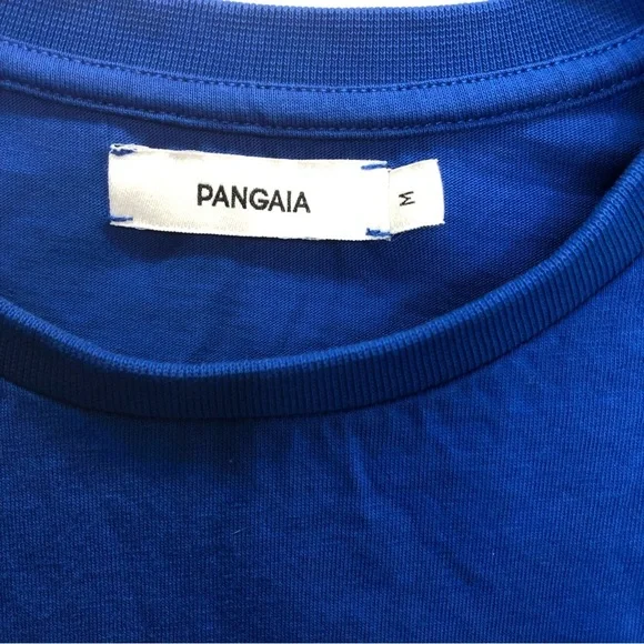 Pangaia blue long sleeve tee shirt Budlight logo - Picture 2 of 8